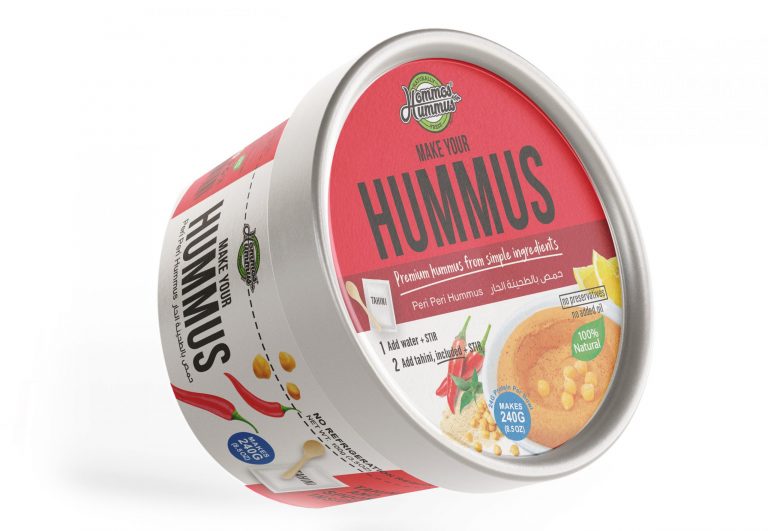 Make Your Hummus Bowl - Peri Peri Flavor
