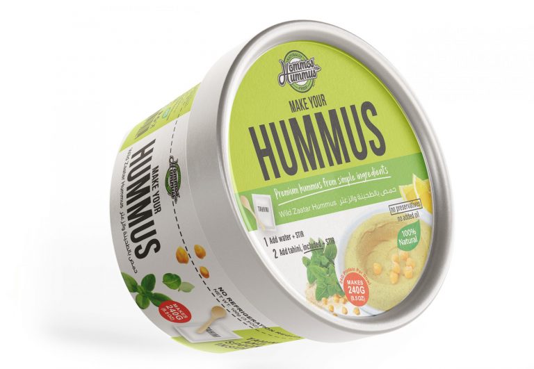 Make Your Hummus Bowl - Zaatar Flavor